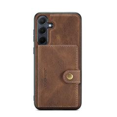 Samsung Galaxy A55 5G Case Retro Magnetic Detachable - Brown