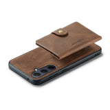 Samsung Galaxy A55 5G Case Retro Magnetic Detachable - Brown