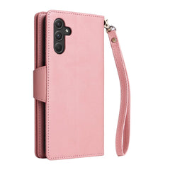 Samsung Galaxy A55 5G Case Rivet Buckle 9 Cards - Rose Gold