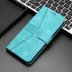 Samsung Galaxy A55 5G Case Triangle Solid Color Wallet - Green