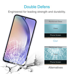 Samsung Galaxy A55 5G Screen Protector Glass Case Friendly - Clear