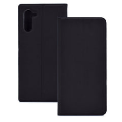 Samsung Galaxy Note 10 Case Ultra-thin PU Leather Wallet - Black