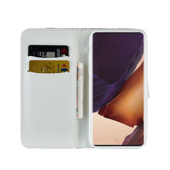 Samsung Galaxy Note20 Ultra Case Made With PU Leather and TPU - Silver