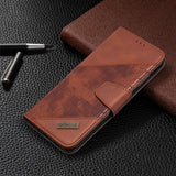 Samsung Galaxy S20 Ultra Case Matching Color Crocodile Texture - Brown