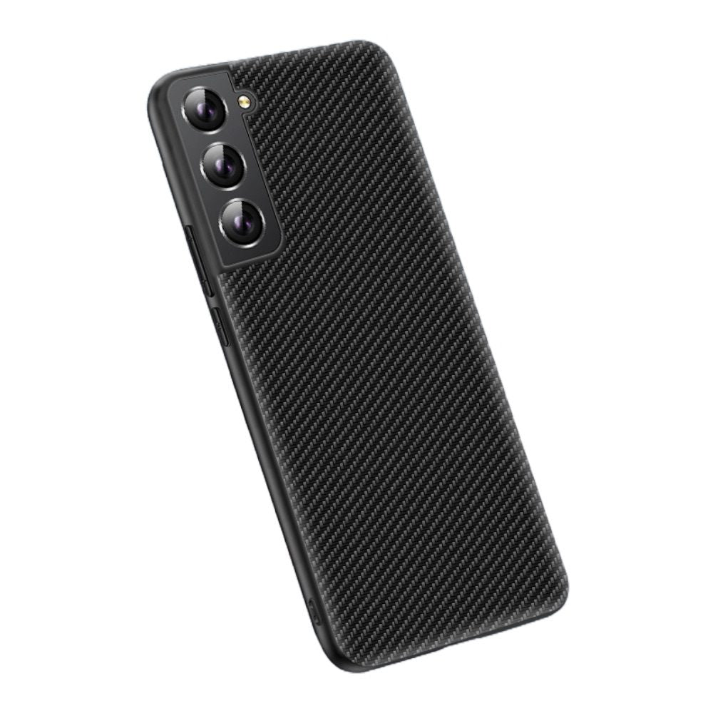 Samsung Galaxy S22 5G Case Ultra-thin Carbon Fiber Texture - Black