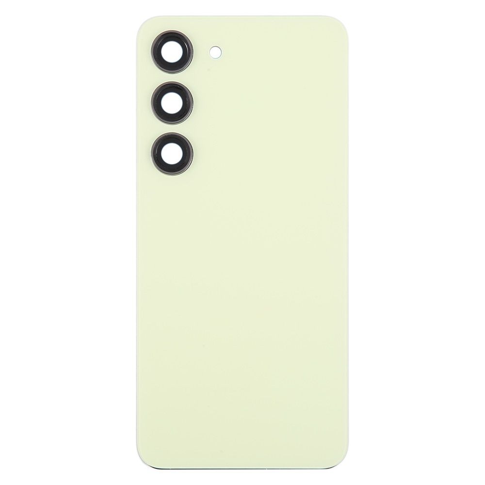 Samsung Galaxy S23 Battery Cover with Camera Lens Cover - Lime