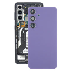 Samsung Galaxy S24 Battery Back Cover with Camera Lens & Adhesive - Purple