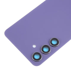 Samsung Galaxy S24 Battery Back Cover with Camera Lens & Adhesive - Purple