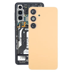 Samsung Galaxy S24 Battery Back Cover with Camera Lens - Amber Yellow