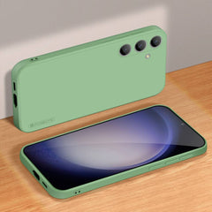 Samsung Galaxy S24 Case PINWUYO Liquid Silicone - Green