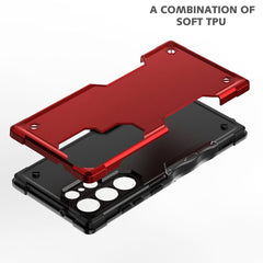 Samsung Galaxy S24 Ultra 5G Case Non-Slip Protective Armor - Red