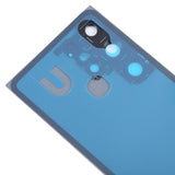 Samsung Galaxy S24 Ultra Battery Cover with Camera Lens Cover - Blue