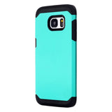 Samsung Galaxy S7 Edge Case TPU + PC Armor Combination - Green