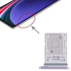 Samsung Galaxy Tab S9 Ultra 5G SIM Card Tray Replacement - Purple