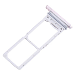 Angled view of the Samsung Galaxy Z Fold6 pink SIM card tray slot, showcasing its durable construction and precise fit.