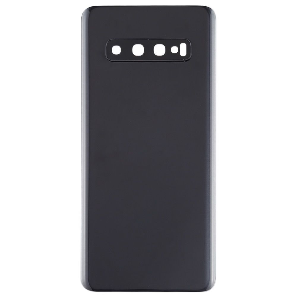 Samsung Galaxy S10 Battery Back Cover with Camera Lens Cover & Adhesive - Black