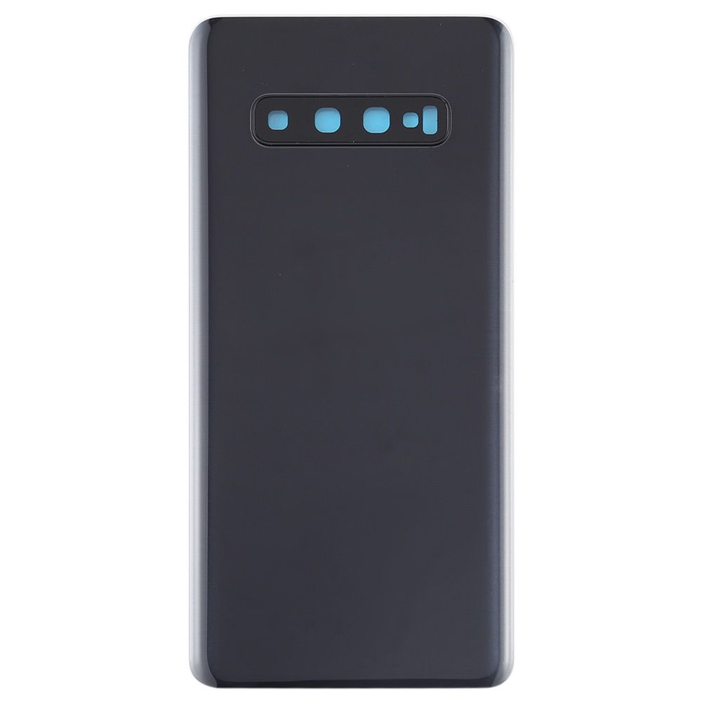 Samsung Galaxy S10+ Battery Back Cover with Camera Lens Cover & Adhesive - Black