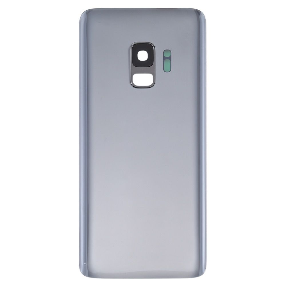 Samsung Galaxy S9 Battery Back Cover with Camera Lens Cover & Adhesive - Grey