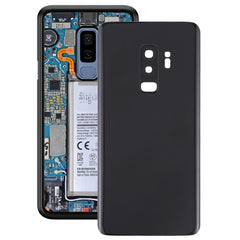 Samsung Galaxy S9+ Battery Back Cover with Camera Lens Cover & Adhesive - Black