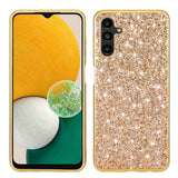 Samsung Galaxy A35 Case Proptective Shockproof Glitter - Gold