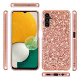 Samsung Galaxy A35 Case Proptective Shockproof Glitter - Gold