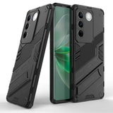 Vivo V27 Pro Case Shockproof Invisible Holder - Black