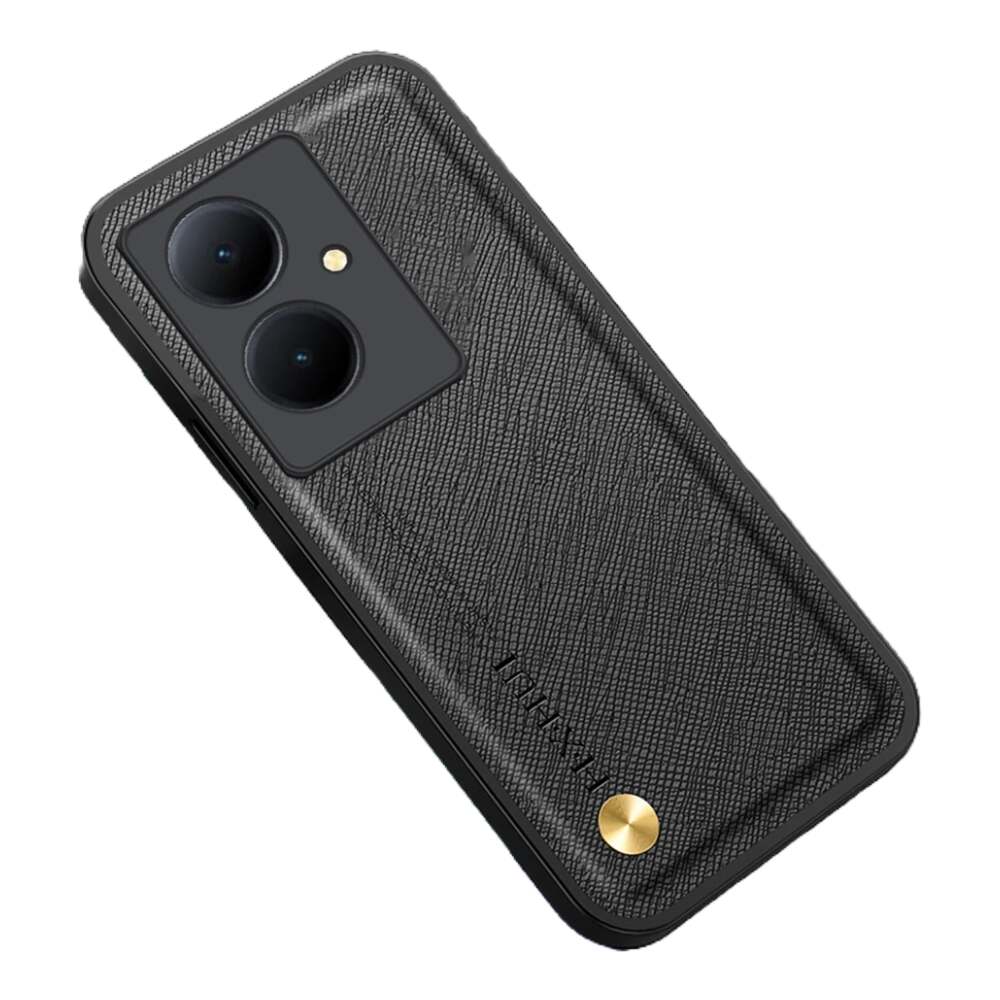 Oppo F25 Pro Case Shockproof TPU and Cloth - Jazz Black