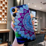 Samsung Galaxy A05 Case Shockproof TPU - Half-flower