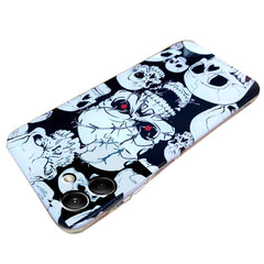 Samsung Galaxy A05 Case Shcokproof Pattern TPU - Skull