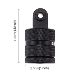 Tripod Mount CNC Adapter 1/4 Inch Screw Hole For Action Sports Cameras