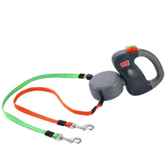 Two-headed Creative Automatic Retractable Pet Traction Rope