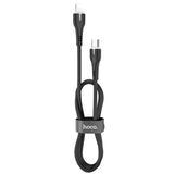 USB C to Lightning Cable HOCO PD 18W Fast Charging 1M Black