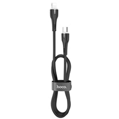 USB C to Lightning Cable HOCO PD 18W Fast Charging 1M Black