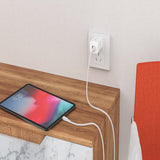 USB Wall Charger 35W GaN Ultra Fast Charger w/ USB-C & USB-A