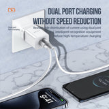 USB Wall Charger 35W GaN Ultra Fast Charger w/ USB-C & USB-A