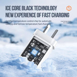 USB Wall Charger 35W GaN Ultra Fast Charger w/ USB-C & USB-A