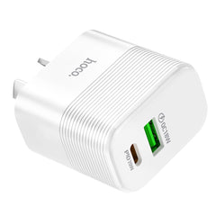 USB Wall Charger HOCO 20W NU1 Super Fast Charger w/ USB-C & USB-A