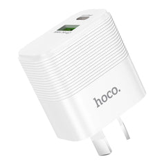 USB Wall Charger HOCO 20W NU1 Super Fast Charger w/ USB-C & USB-A