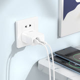 USB Wall Charger HOCO 20W NU1 Super Fast Charger w/ USB-C & USB-A