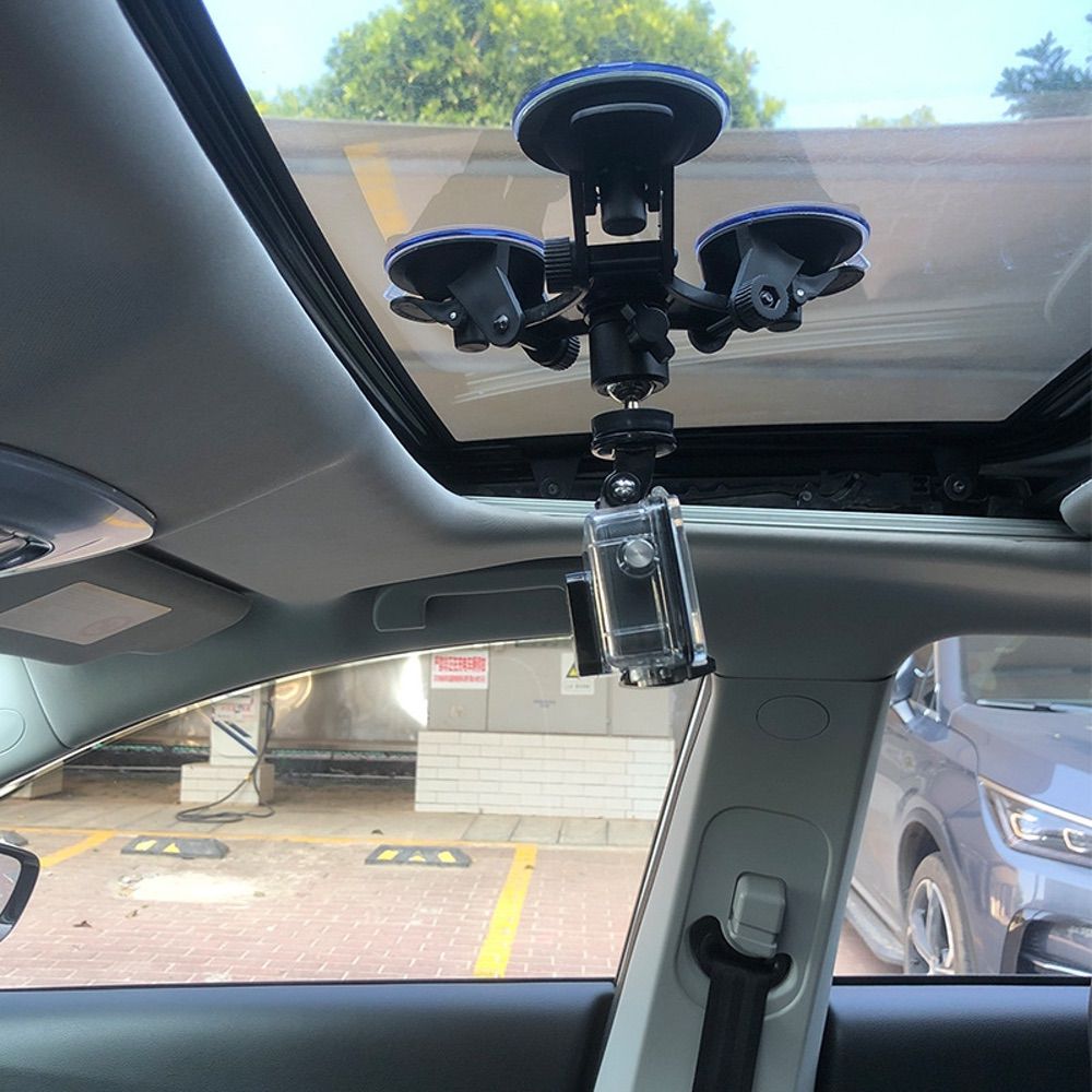 Video Shooting Suction Cup Vehicle Bracket for Vlogging