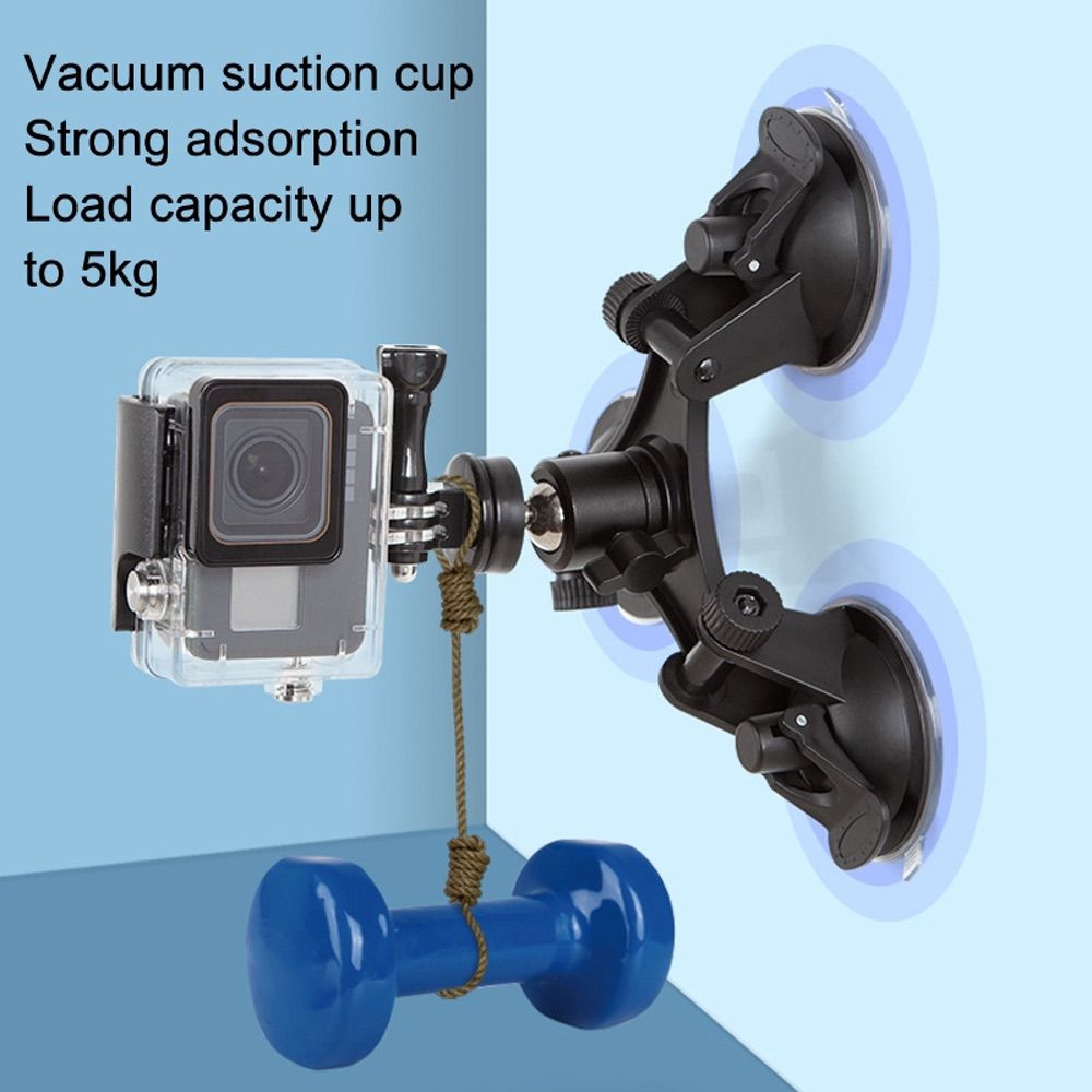 Video Shooting Suction Cup Vehicle Bracket for Vlogging