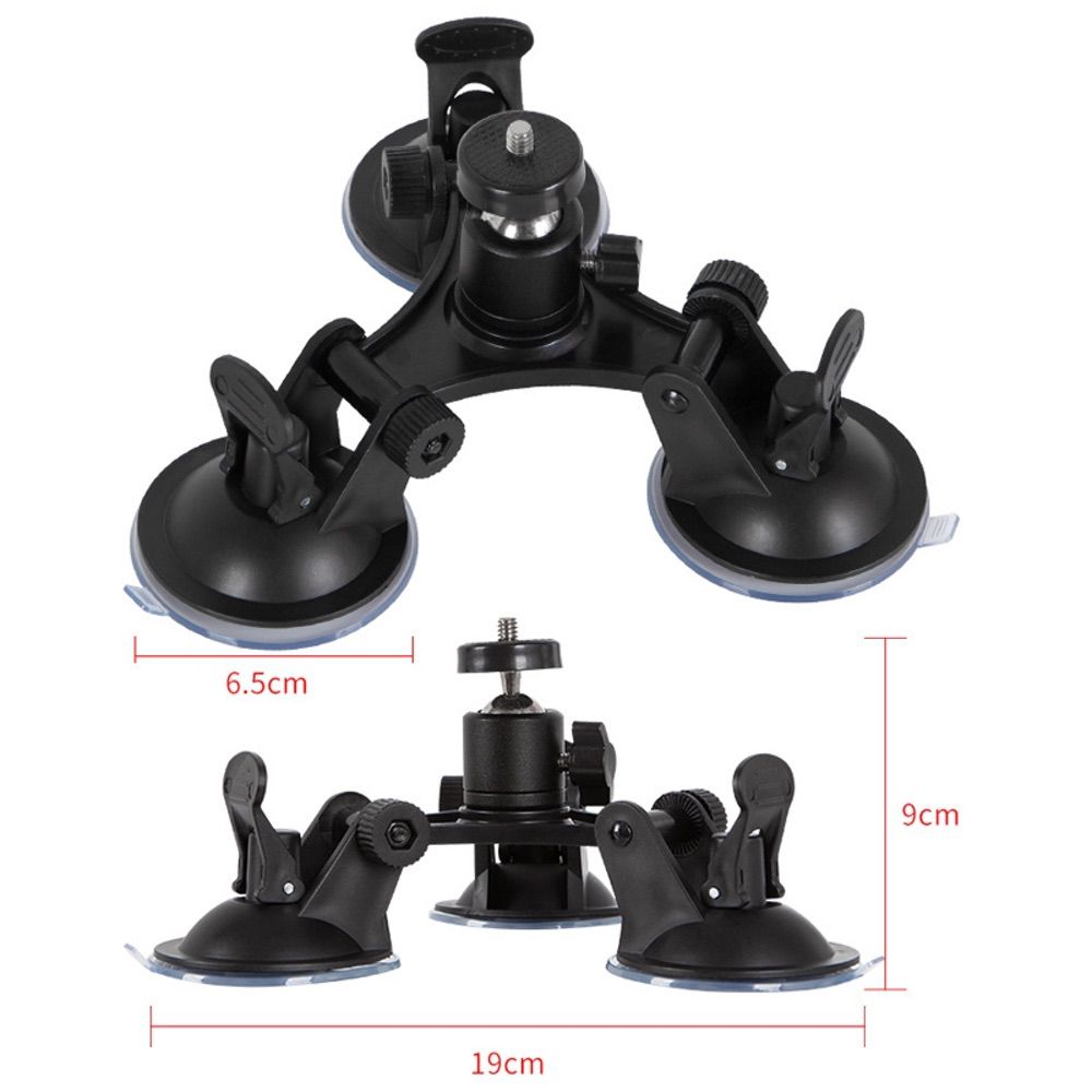 Video Shooting Suction Cup Vehicle Bracket for Vlogging