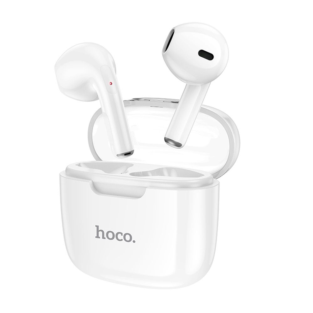 Wireless TWS Earbud With Crystal Case HOCO DES37 - White