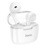 Wireless TWS Earbud With Crystal Case HOCO DES37 - White