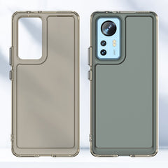 Xiaomi 12 Pro Case Candy Series Stylish - Transparent Grey