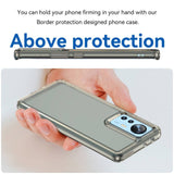 Xiaomi 12 Pro Case Candy Series Stylish - Transparent Grey