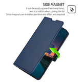 Xiaomi 12 Pro Case Magnetic Buckle PU Leather - Blue