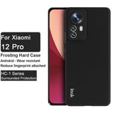 Xiaomi 12 Pro Case Protective Imak Frosted Hard - Black