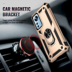 Xiaomi 12 Pro Case Protective Secure Grip Ring Holder - Gold