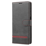 Xiaomi 12 Pro Case Magnetic Splicing PU Leather - Black